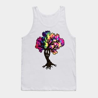 Hippie Peace Tree Tank Top